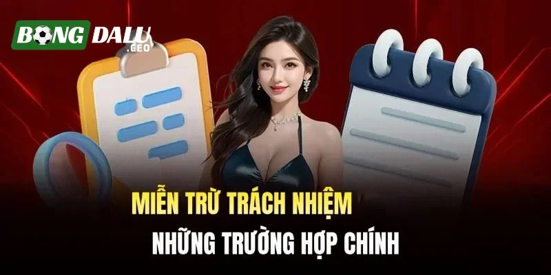 Lý do cần có miễn trừ trách nhiệm
